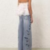 Alchemy Applique Relaxed Flare Sea Foam Online Alchemy Applique Relaxed Flare Sea Foam Online