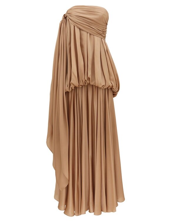Alchemy Billow Maxi Dress Champagne Online Alchemy Billow Maxi Dress Champagne Online