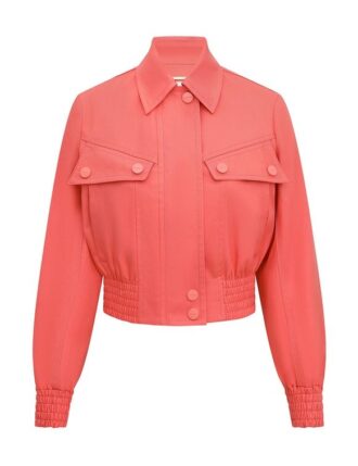 Alchemy Drill Bomber Jacket Coral Online
