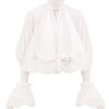Alchemy Shirred Blouse Ivory Online Alchemy Shirred Blouse Ivory Online