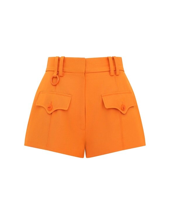 Alchemy Wool Mini Short Sunset Orange Online Alchemy Wool Mini Short Sunset Orange Online
