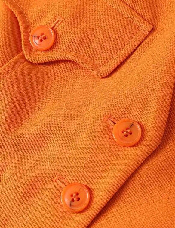 Alchemy Wool Waistcoat Sunset Orange Online Alchemy Wool Waistcoat Sunset Orange Online