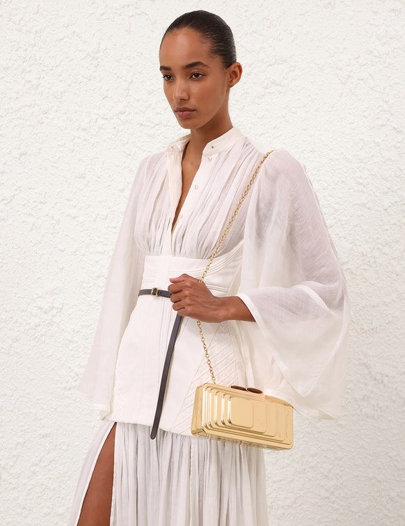 Alight Clutch Gold Online Alight Clutch Gold Online