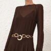 Alight Rounded Chain Belt Gold Online