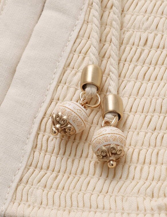 Aster Embellished Bodice Cream Online Aster Embellished Bodice Cream Online