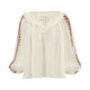 Aster Embroidered Blouse Cream Online Aster Embroidered Blouse Cream Online