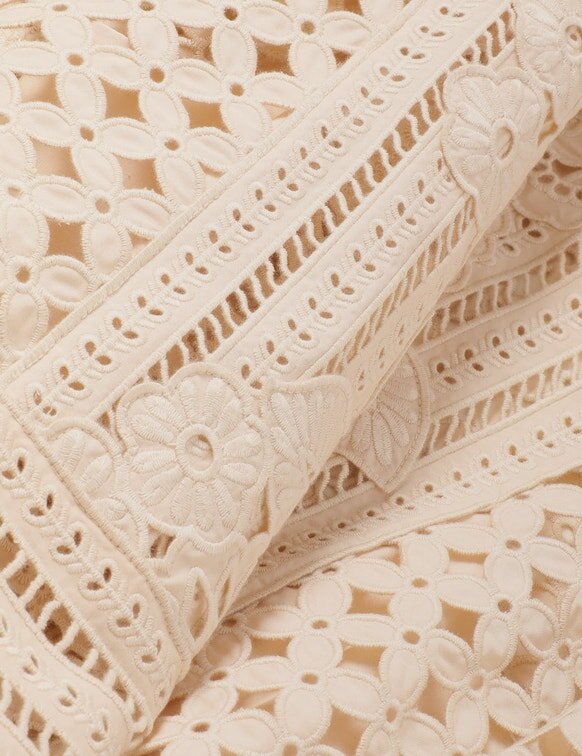 Aster Embroidered Blouse Cream Online Aster Embroidered Blouse Cream Online