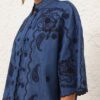 Aster Embroidered Denim Shirt Railway Blue Online