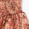 Aster Kids Bubble Hem Skirt Pink Paisley Floral Online