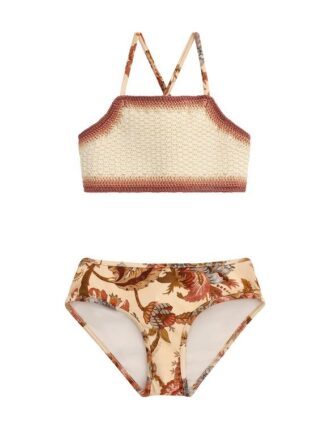 Aster Kids Crochet Bikini Cream Jacobean Online