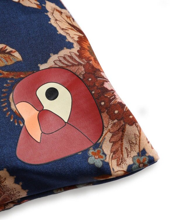 Aster Kids Cross Back Bikini Navy Jacobean Online Aster Kids Cross Back Bikini Navy Jacobean Online