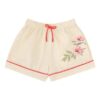 Aster Kids Embroidery Short Ivory Online Aster Kids Embroidery Short Ivory Online