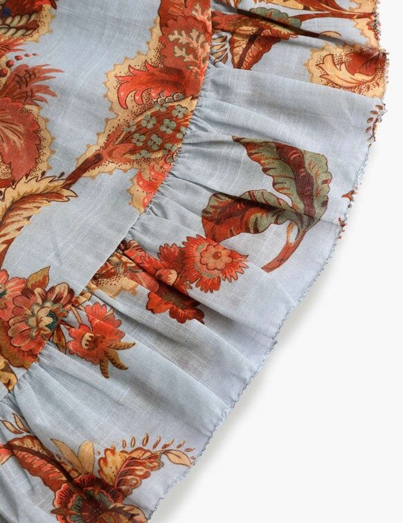 Aster Kids Flip Dress Blue Jacobean Online Aster Kids Flip Dress Blue Jacobean Online