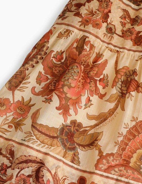 Aster Kids Quilted Dress Cream Jacobean Online Aster Kids Quilted Dress Cream Jacobean Online