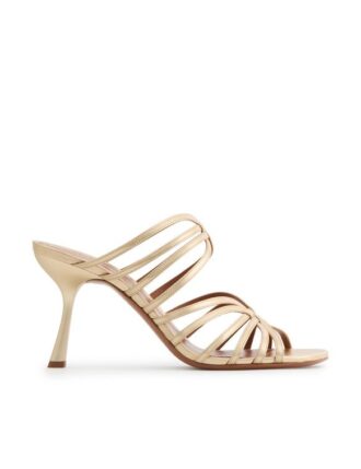 Aura Mule Sandal 85 Gold Online