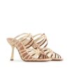 Aura Mule Sandal 85 Gold Online Aura Mule Sandal 85 Gold Online