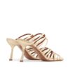 Aura Mule Sandal 85 Gold Online Aura Mule Sandal 85 Gold Online