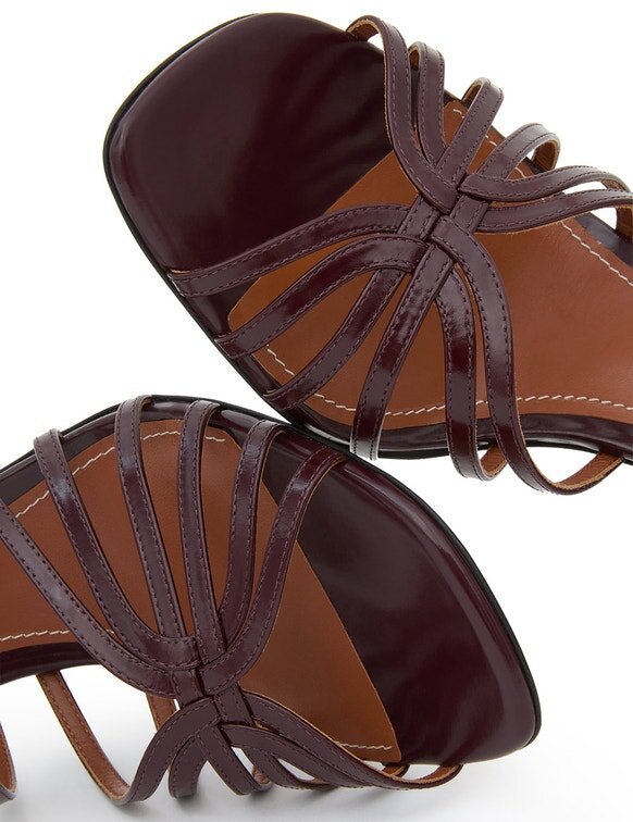 Aura Mule Sandal 85 Ruby Online Aura Mule Sandal 85 Ruby Online