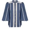 Awaken Denim Shirt Railway Blue Online