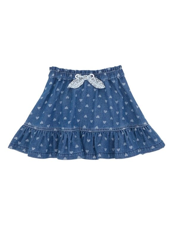 Awaken Kids Denim Skirt Jacquard Blue Online Awaken Kids Denim Skirt Jacquard Blue Online