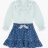 Awaken Kids Denim Skirt Jacquard Blue Online Awaken Kids Denim Skirt Jacquard Blue Online