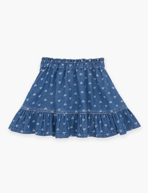 Awaken Kids Denim Skirt Jacquard Blue Online Awaken Kids Denim Skirt Jacquard Blue Online