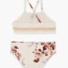 Awaken Kids Knit Bikini Ivory Floral Multi Online