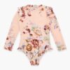 Awaken Kids Long Sleeve 1Pc Guava Floral Multi Online