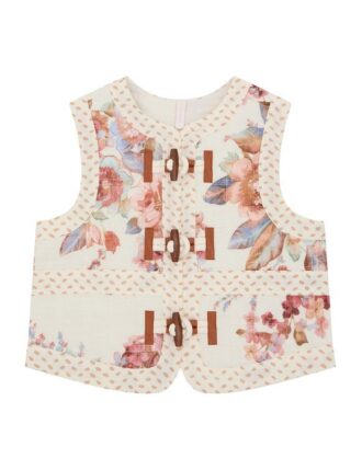 Awaken Kids Quilted Vest Spliced Online