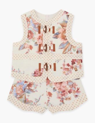 Awaken Kids Quilted Vest Spliced Online