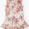 Awaken Kids Sleeveless Top Ivory Floral Multi Online