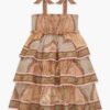 Awaken Kids Tiered Dress Tapestry Sand Multi Online Awaken Kids Tiered Dress Tapestry Sand Multi Online