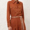 Awaken Utility Shirt Cinnamon Online Awaken Utility Shirt Cinnamon Online