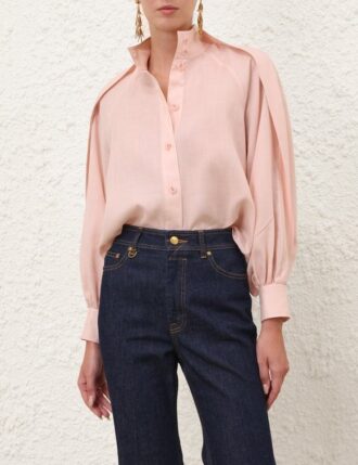 Billow Blouse Light Pink Online