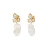 Bloom Earrings Aquamarine Online