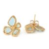 Bloom Earrings Aquamarine Online