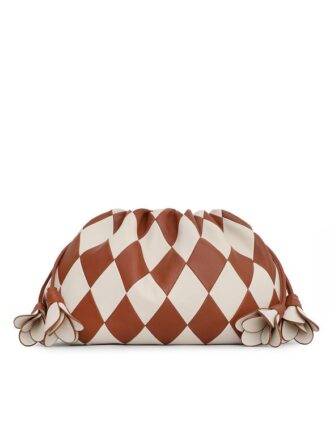 Cloud 91 Medium Clutch Milk/Pecan Online