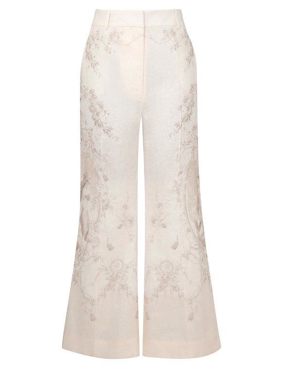 Cropped Flare Pant Mermaid Toile Online Cropped Flare Pant Mermaid Toile Online