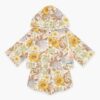 Daylight Kids Hooded Coverup Stamp Floral Cream Online