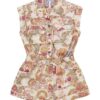 Daylight Kids Pocket Playsuit Wallpaper Floral Cream Online Daylight Kids Pocket Playsuit Wallpaper Floral Cream Online