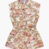 Daylight Kids Pocket Playsuit Wallpaper Floral Cream Online Daylight Kids Pocket Playsuit Wallpaper Floral Cream Online