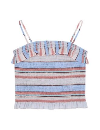 Daylight Kids Shirred Top Multi Stripe Online