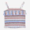 Daylight Kids Shirred Top Multi Stripe Online