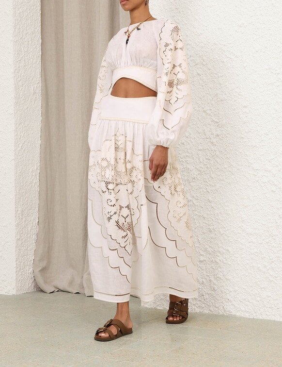 Daylight Maxi Skirt Cream Online Daylight Maxi Skirt Cream Online