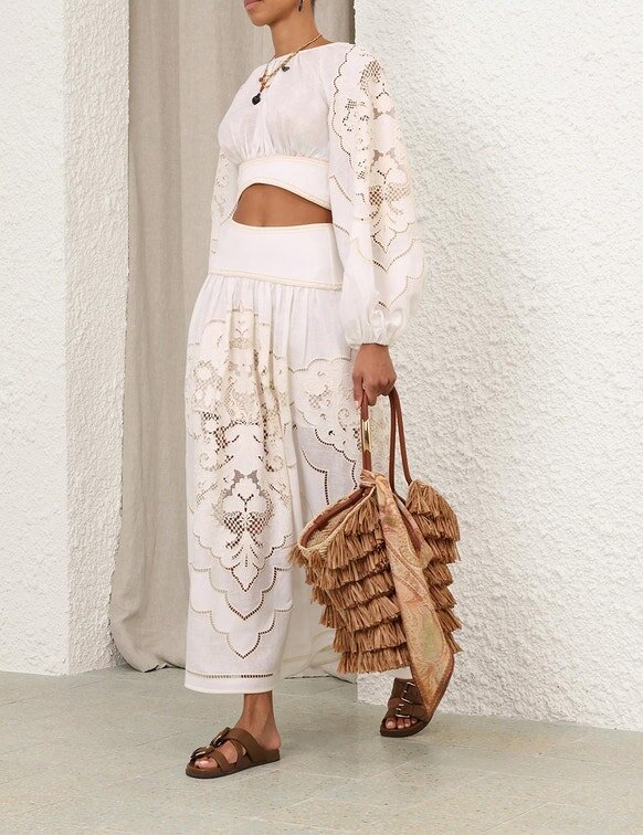 Daylight Maxi Skirt Cream Online Daylight Maxi Skirt Cream Online