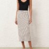 Daylight Midi Skirt Cream/Black Online