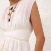 Daylight Waisted Dress Cream Online