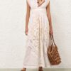 Daylight Waisted Dress Cream Online