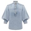 Denim Blouse Sea Foam Online