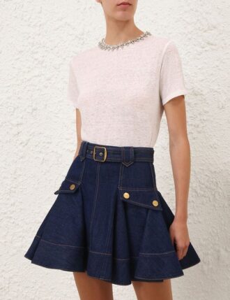 Denim Cargo Blouse Harbour Blue Online